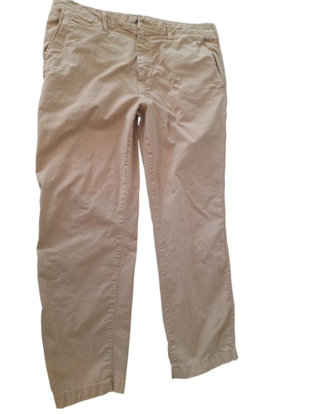 American Eagle Next Level Flex Chino Pants Mens 36x27 Khaki Tan Preppy Casual